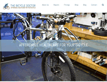 Tablet Screenshot of bicycledoc.com